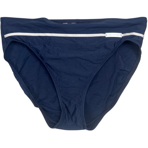 Nautica Navy Blue Buttom Swimwear *Dimensions In Pictures* - Picture 1 of 4